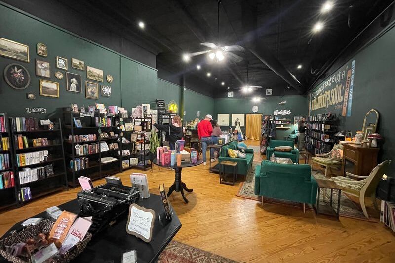 This Little Guthrie Bookshop Has Snoring Shop Dogs and Soft Couches That Turn a Quick Stop Into an Afternoon