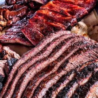 Lines Form Before Opening at This Route 66 Barbecue Stand in Wellston, Oklahoma, for Pit-Smoked Brisket and Ribs
