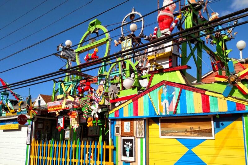 This Michigan Backyard Hides a Homemade Disneyland Unlike Any Other