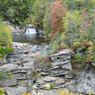 Climb 580 Stairs Through Shady Forest and This North Carolina Waterfall Pays You Back