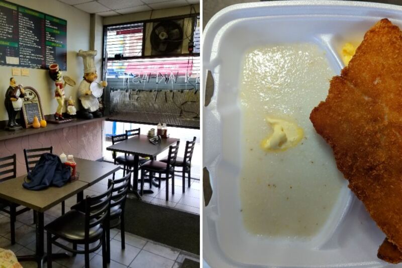 This Tiny Philadelphia Diner Serves Fried Fish and Grits for Breakfast