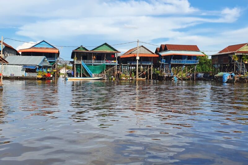 Inside Kampong Phluk, Where Entire Homes Rise Above the Floodwaters of Tonlé Sap