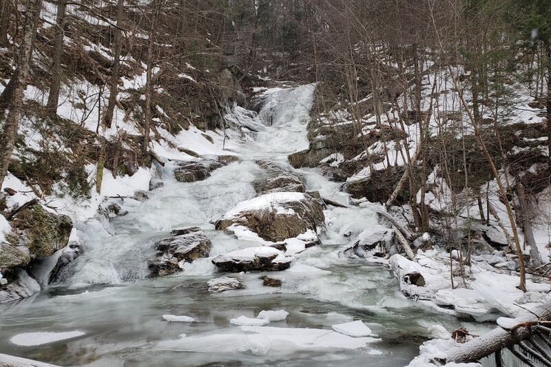 An Easy Mile-Long Gravel Path in Western Massachusetts Ends at a 60-Foot Hidden Waterfall
