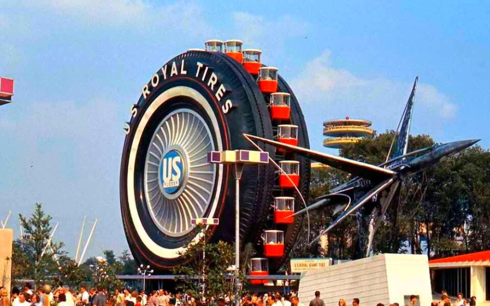 This 80-Foot Tire Beside a Michigan Highway Has a Wild Past
