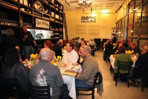 Your three-course meal at New Jersey’s JBJ Soul Kitchen helps feed neighbors
