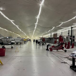This Oregon Aviation Museum Is Back Open Inside a Giant Wooden Blimp Hangar From World War II