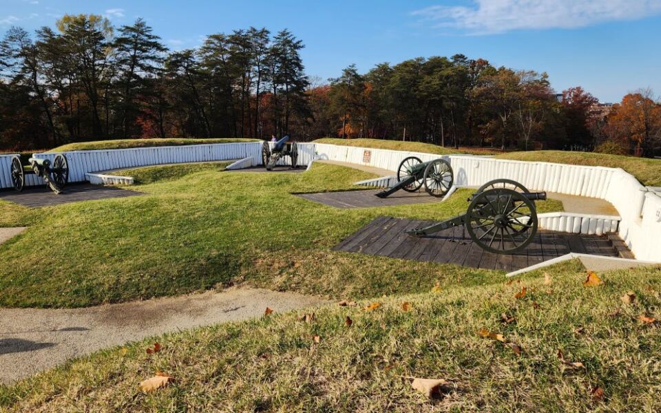 This Virginia Civil War Fort Still Has 90% Of Its Original Walls