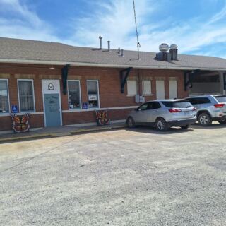 This 1920s Oklahoma Train Depot Is Now a Café Serving Pie Beside the Old Tracks