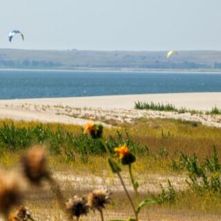 This Nebraska Lake Has White Sand Beaches and Camping Right by the Water