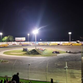 Monster Trucks, Racing Buses, And First-Run Movies Share One Field At This Minnesota Speedway And Drive-In