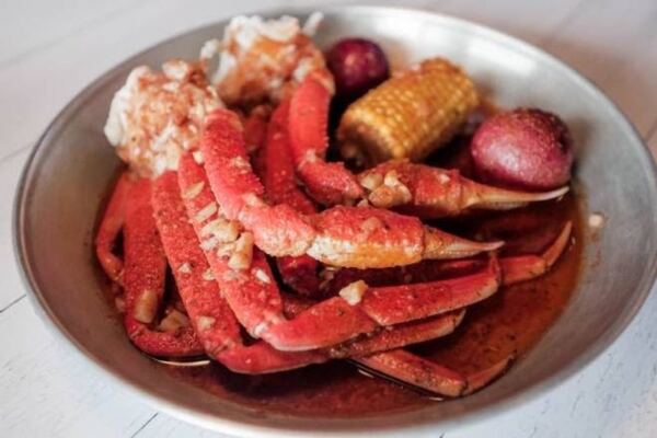 This California Seafood Buffet Lets You Pile Up Garlicky Crab Legs Overlooking the Bay