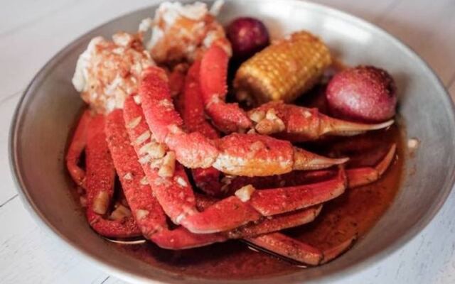 This California Seafood Buffet Lets You Pile Up Garlicky Crab Legs Overlooking the Bay