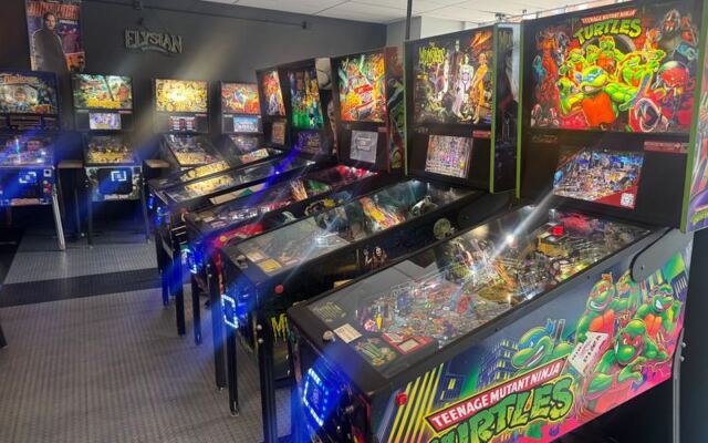 Free Admission And A Floor Full Of Vintage Pinball Make Pinball Garage Worth The Trip