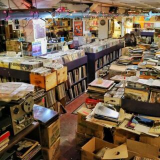 Walk Down the Stairs Into This Allston, Massachusetts Basement Where The Owner Knows the Story Behind Every Record
