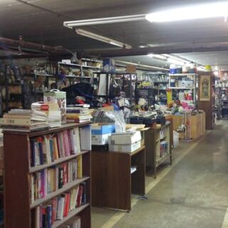 The Illinois Thrift Warehouse With a Bargain Basement Full of Cheap Records, Books, and VHS Tapes