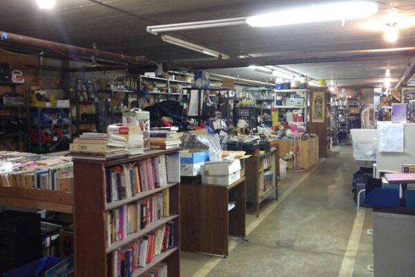 The Illinois Thrift Warehouse With a Bargain Basement Full of Cheap Records, Books, and VHS Tapes