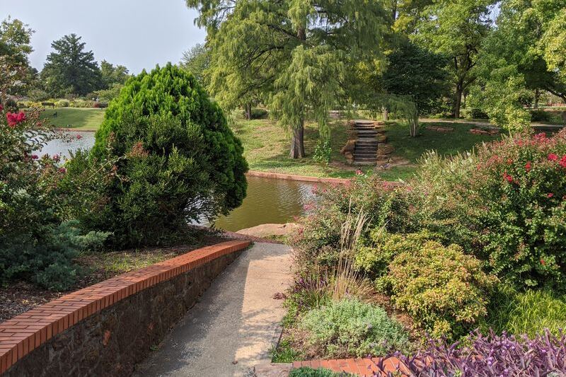 An Oklahoma City Garden Is Free to Walk, With Koi Ponds and Tiny Fairy Houses