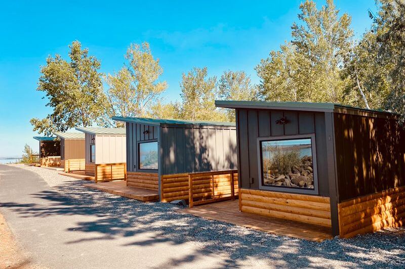 This Oregon Riverside Lodge Rents Rustic Cabins Where Breakfast Is Served Steps From Your Door