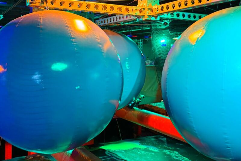 This Pennsylvania Indoor Adventure Park Has Giant Slides and Wild Obstacles