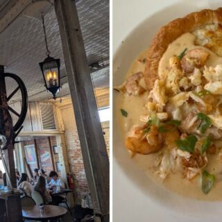 This Louisiana Restaurant Serves Crawfish And Shrimp Stuffed Inside Golden Puff Pastry