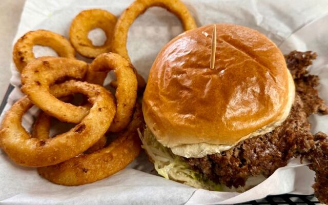 Known Across Indiana for Giant Smash Burgers, This No-Frills, Cash-Only Diner Has a Line Before Lunch