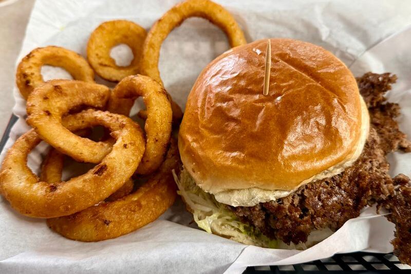 Known Across Indiana for Giant Smash Burgers, This No-Frills, Cash-Only Diner Has a Line Before Lunch