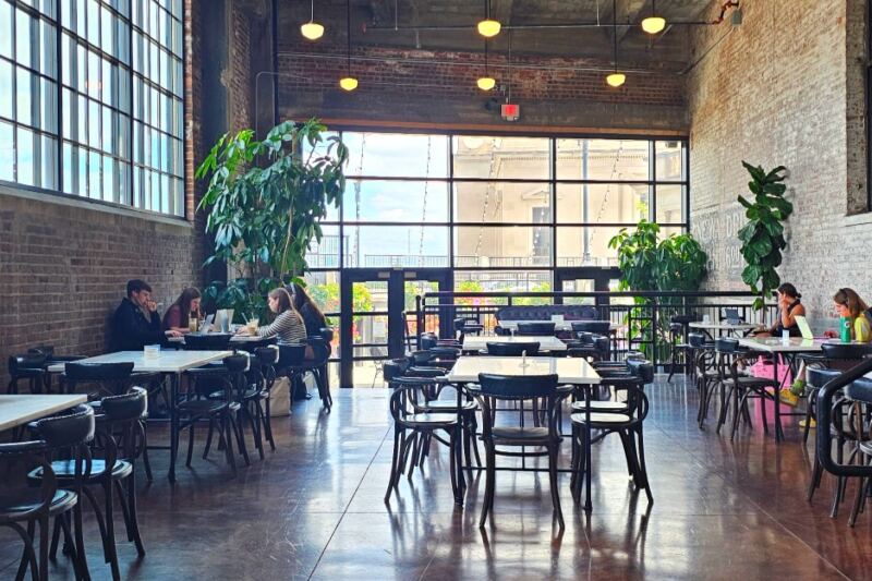 This Omaha Coffee Shop Is Inside a Historic Mail Terminal