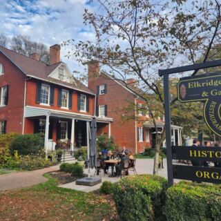 This Maryland Restaurant Hides Inside A Restored 18th-Century Manor For An Unforgettable Romantic Dinner
