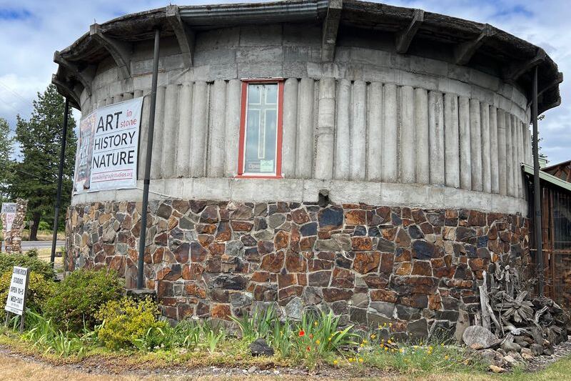 This Oregon Building Took 800 Tons of Hand-Stacked Rock to Rise Two Full Stories