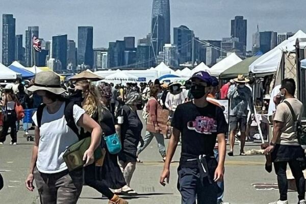 This Massive California Flea Market Packs Hundreds Of Antique Vendors And Food Stalls Under The Open Sky