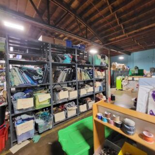 This Illinois Reuse Shop Is a Goldmine of Donated Fabric, Yarn, and Vintage Postcards