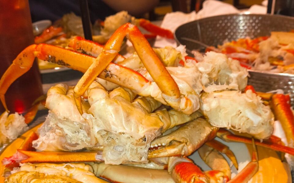 At This New Mexico Casino Buffet Off Old Route 66, the Seafood Spread Means All-You-Can-Eat Crab Legs