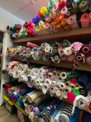 This Plain Oklahoma City Strip Mall Door Opens Onto Aisles of Fabric From Around the World