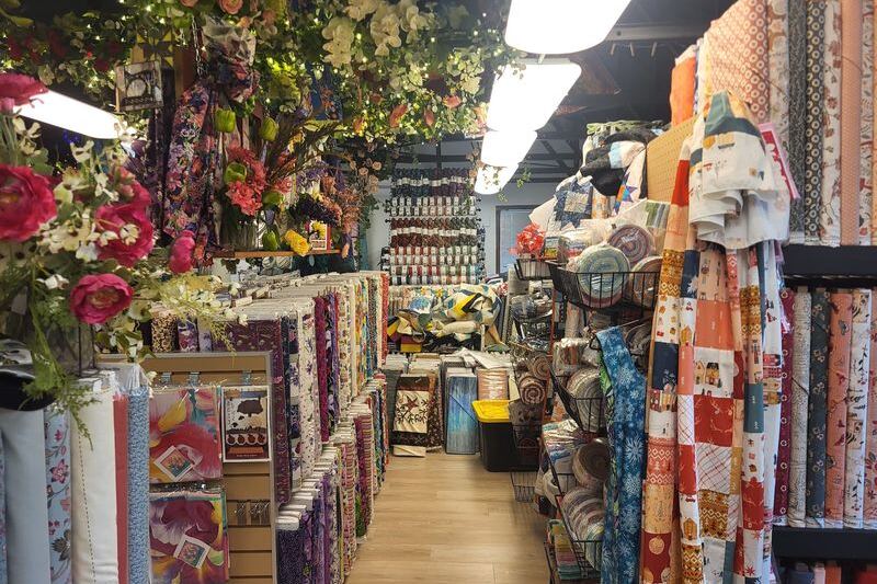 Quilters Drive In From Louisiana To Walk The Aisles Of This Small-Town Illinois Fabric Shop