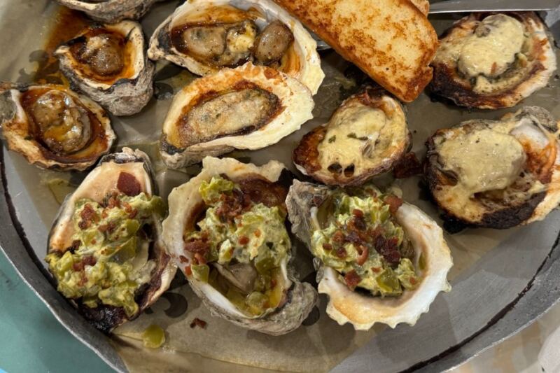 This Louisiana Seafood Restaurant Serves Candied Oysters With A Sweet-And-Spicy Glaze