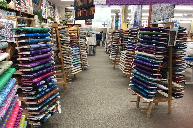Crafters Lose Whole Afternoons Inside This Enormous Illinois Quilt Shop Packed With Color