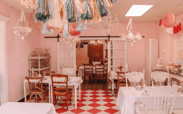 An English Host Serves Buttery Scones and Clotted Cream at This Proper Tea Room in Texas