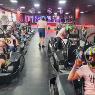 This Michigan Indoor Go-Kart Track Has Axe Throwing and Rage Rooms Too