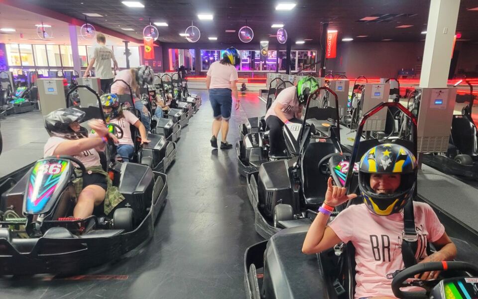 This Michigan Indoor Go-Kart Track Has Axe Throwing and Rage Rooms Too