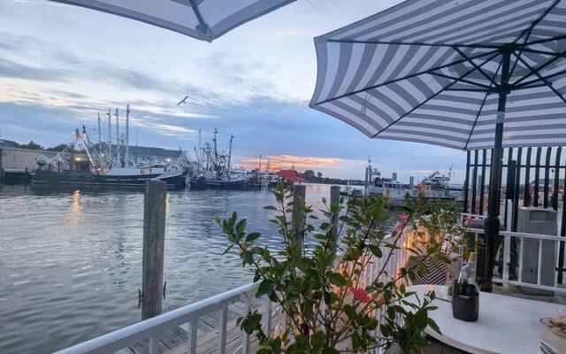 Watch Fishing Boats Cruise Past Your Window While You Eat Seafood in Point Pleasant Beach, New Jersey