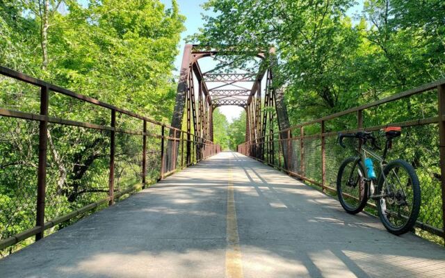 This Old Railroad Trail In Oklahoma Is So Flat And Shady You’ll Ride For Miles Without Trying