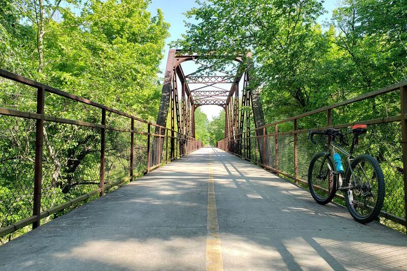 This Old Railroad Trail In Oklahoma Is So Flat And Shady You’ll Ride For Miles Without Trying