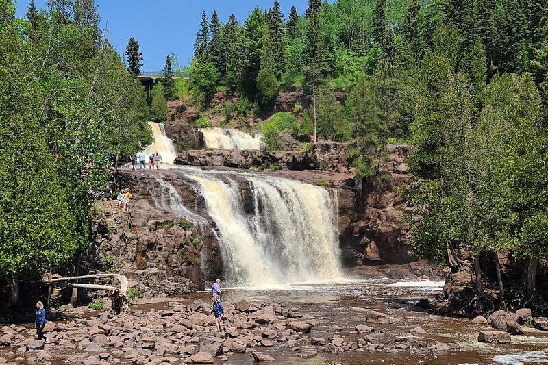 Is Minnesota Home To The Prettiest Free Waterfall Hike? Gooseberry Falls Makes A Strong Case