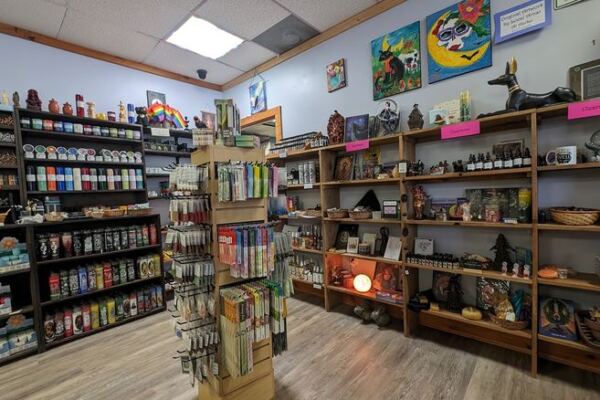 Everyone’s Buzzing About This Upstairs North Carolina Witch Shop Stocked With Wands, Crystals, and Curious Treasures