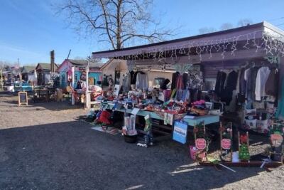 Follow a Dirt Road Past Tiny Shops at This New Jersey Flea Market