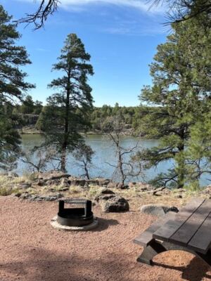When the Water Runs Way Down, This 150-Acre Arizona Lake Still Draws Trout Anglers to Its Paved Campsites