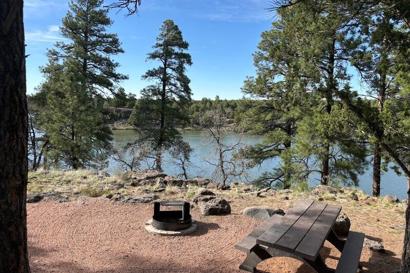 When the Water Runs Way Down, This 150-Acre Arizona Lake Still Draws Trout Anglers to Its Paved Campsites