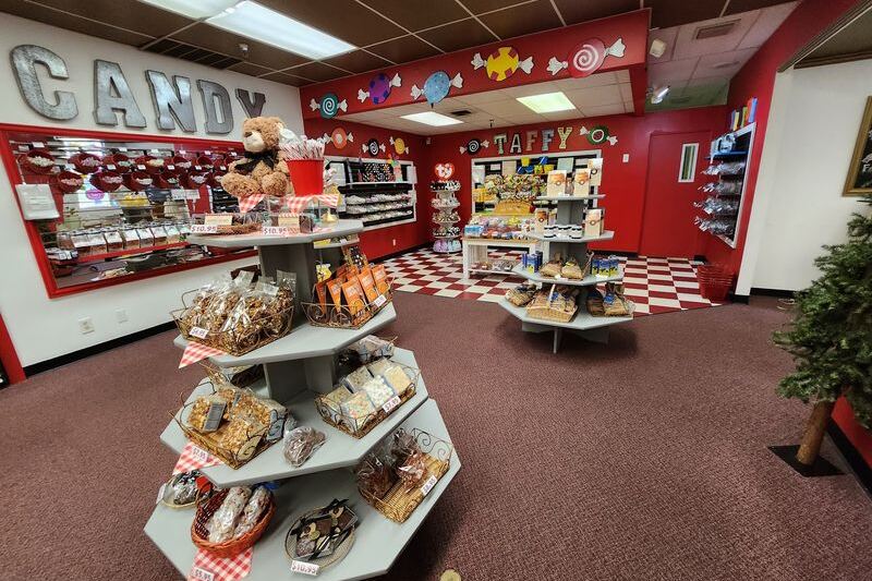 This Oregon Candy Shop Is Built Around a Towering Chocolate Fountain That Actually Flows