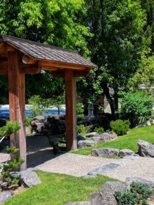 This Hidden Idaho Island Has Waterfalls and a Japanese Garden
