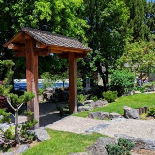 This Hidden Idaho Island Has Waterfalls and a Japanese Garden